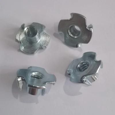 Zinc Coated Steel M8X11 T Nut for Woodworking Projects