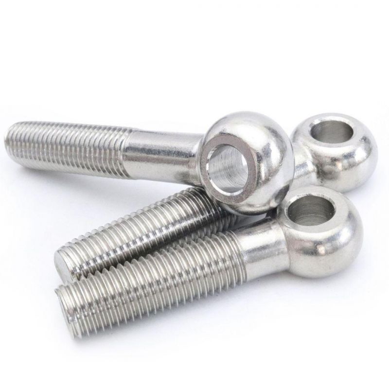 Metric Stainless Steel Eye Bolts M8 M10 GB798 Stainless Steel Eye Bolts