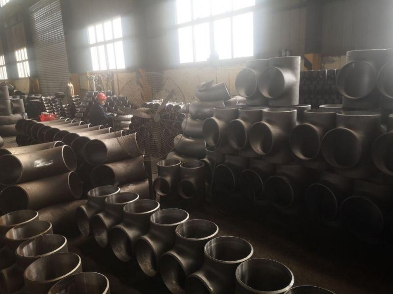 API5l Carbon Steel Black Mild Steel BMS Stainless Steel Seamless Pipe Fitting Pipe Fittings Equal Reducing Tee