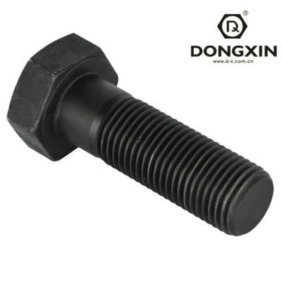 M6 M8 M10 DIN931/DIN933 High Strength Bolt Carbon Steel Black Zinc Hex Bolts