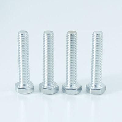 Custom DIN 933 Hexgon Head Bolt 6.8/8.8 Grade Hex Bolt