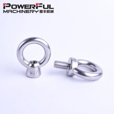 Stainless Steel Lifting DIN 580 Screw Eye Bolt