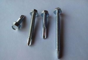 Good Quality Screw, Hex Head Screw, Zinc Plated