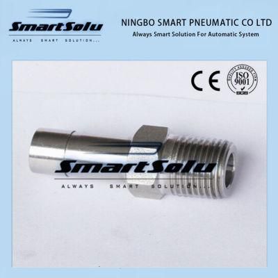 Stainless Steel Straight Male Weld Connector/Fitting
