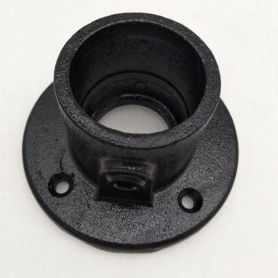 Malleable Iron Connector Key Clamp Fittings for Handrail System, Furniture and Garden
