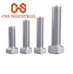 China Supplier Stainless Steel Full Thread Hex Bolt DIN933
