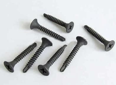 Black Cross Countersunk Head Tapping Screw DIN7504