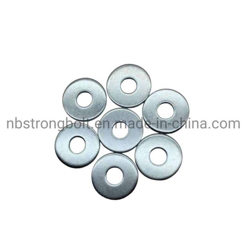 DIN9021 Larg Size Flat Washer Carnbon Steel with Zinc Plated Cr 3+ M8