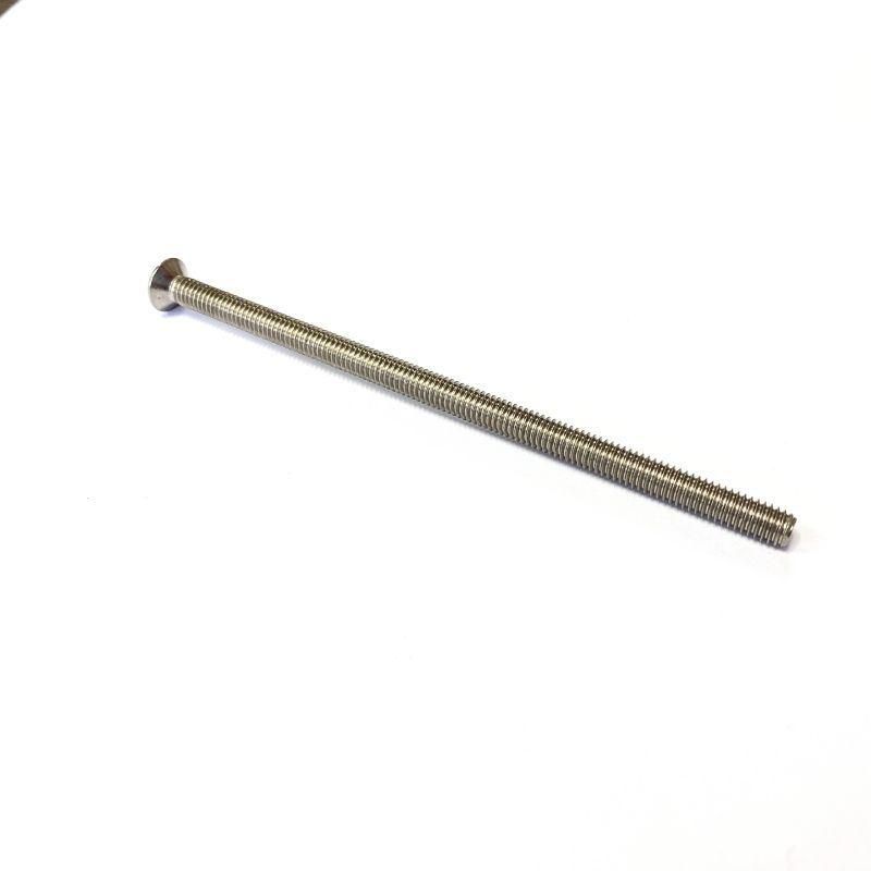 Stainless Steel Flat Countersunk Head Phillips Extra Long Machine Screws with Full Thread