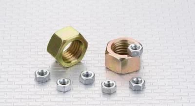 High Quality Stainless Steel Hexagon Nut DIN934 with Zinc Plated