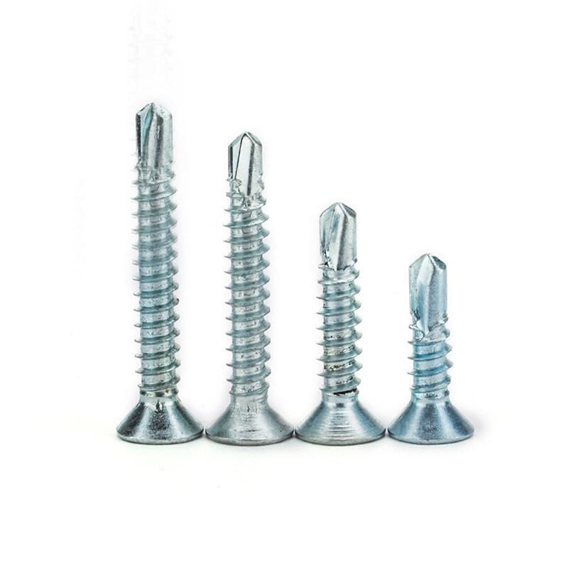 DIN 7504 Cross Recessed Countersunk Head Drilling Screws Stainless Steel Self Drilling Screw