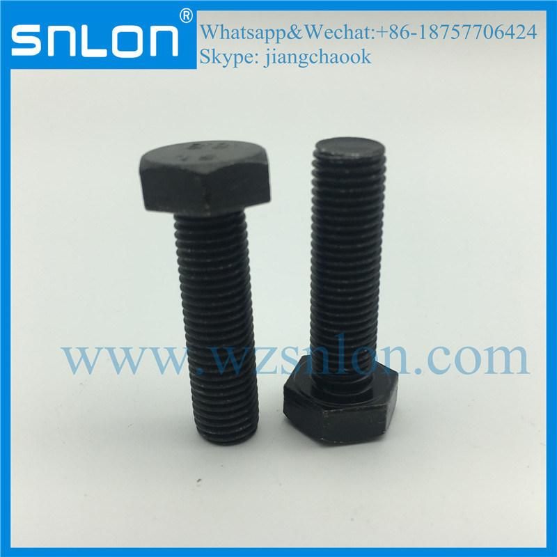 Class8.8 Black Finish High Quality Hex Bolt Hex Screw