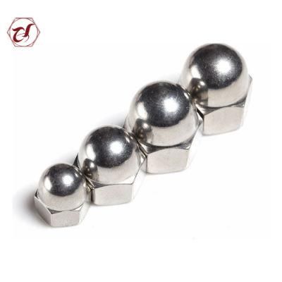 Stainless Steel M8 Hex Cap Nuts