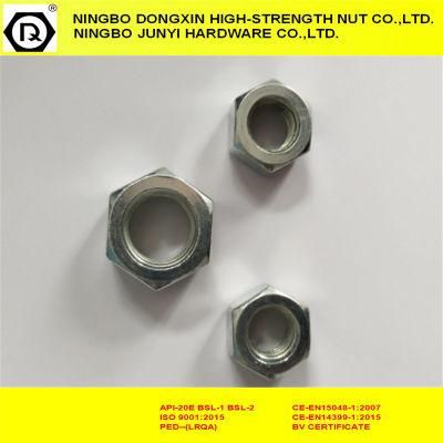 Carbon Steel Hex Nuts Zinc Plated Fasteners DIN934