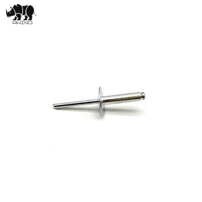 Aluminum-Steel, Steel- Steel, Stainless, Large Flange, Zinc Plated, Domed Head Blind Rivet