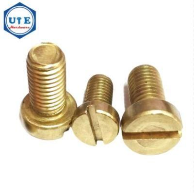 Copper M3 M8 Mini Brass DIN84 Cheese Head Machine Screw