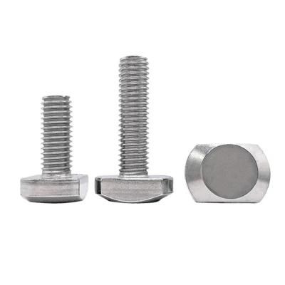 M5 M6 M8 M10 M12 Stainless Steel 304 Square Head T-Slot Non-Standard GB37 Screws