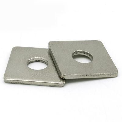Stainless Steel Square Washer Hot Selling SS304 DIN 436 for Wood Factory Direct SS316 Square Washer
