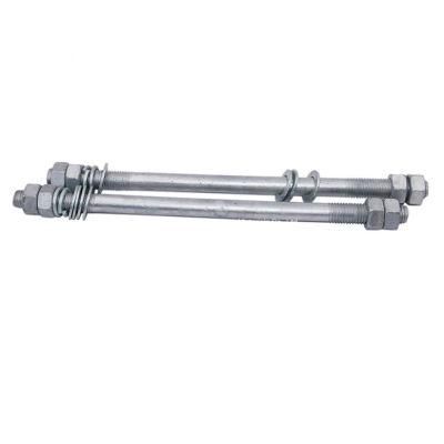 High Strength Grade 8.8 Hot Dipped Galvanized Double Threaded Stud Bolt