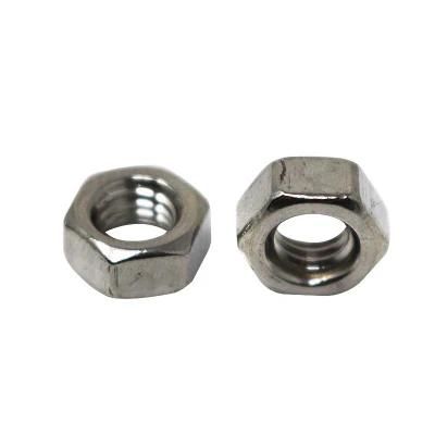 Hex Heavy Flange Nut Wash Passivition Stainless Steel DIN 934 Hex Nuts M5