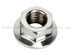 Precision Fastener, Carbon Steel and Stainless Steel for Dtflock Hex Flange Self-Locking Nuts