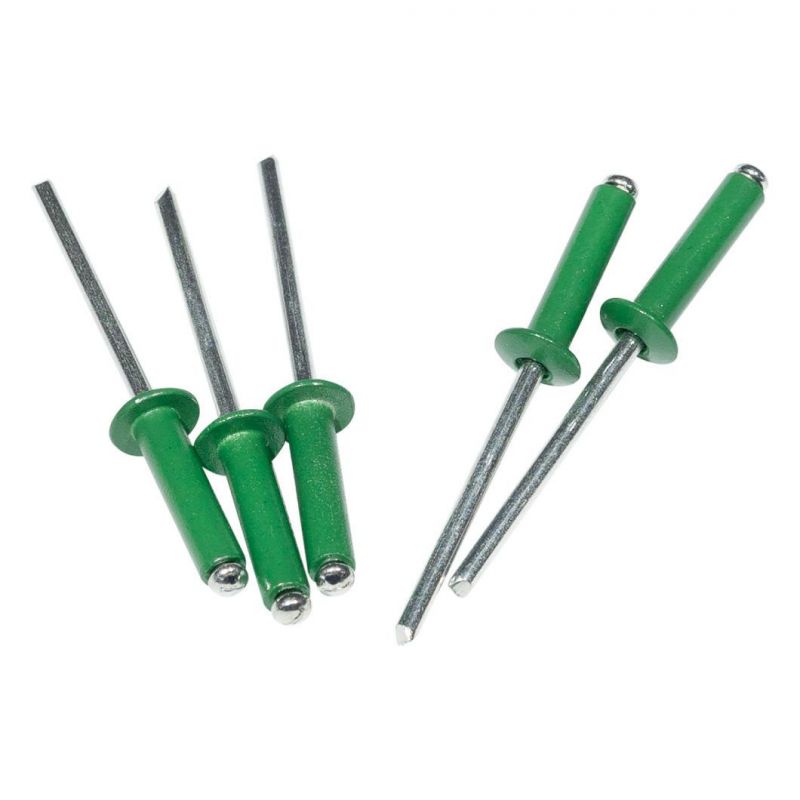 China Factory Supply Aluminium Blind Rivet Open Type Professional Low Price Good Quality Many Colors