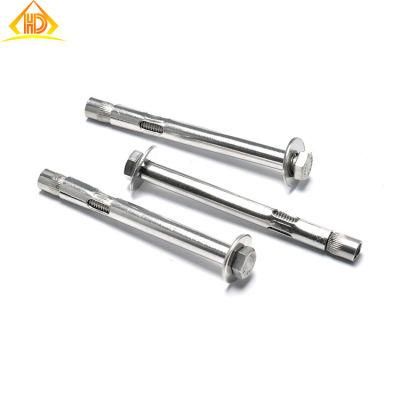 M14 M16 M18 M20SUS304 316 Brass Carbon Steell J I Type Hexagon Nut Flange Large Washer Hex Head Anchor Bolt