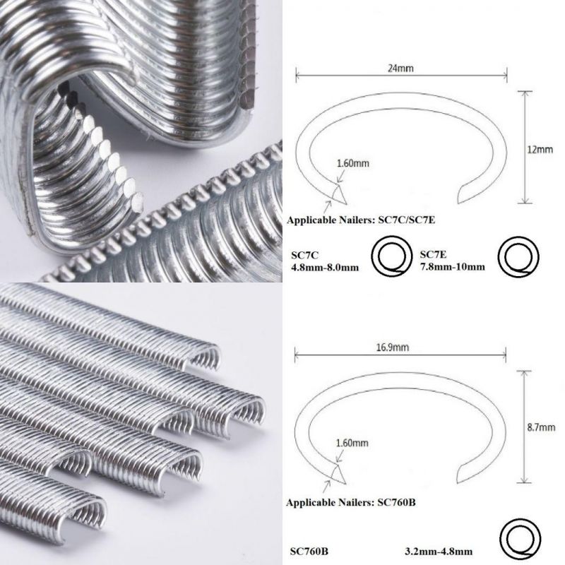 16 Gauge Hog Ring Mattress Nails C Series