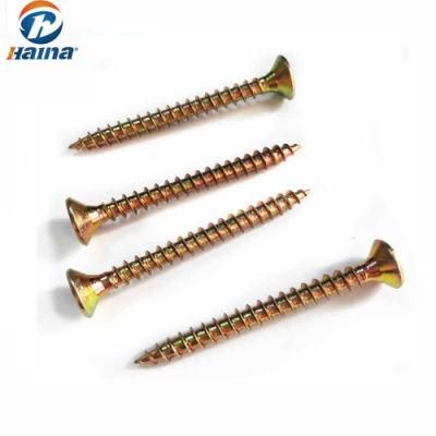 C1022 Steel Color Zinc Plated Self-Tapping Screw/Chipboard Screw