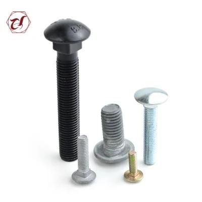 Full Thread DIN603 Yellow Zinc Plated Carriage Bolt/Black Carriage Bolt/Hige Strength Bolt