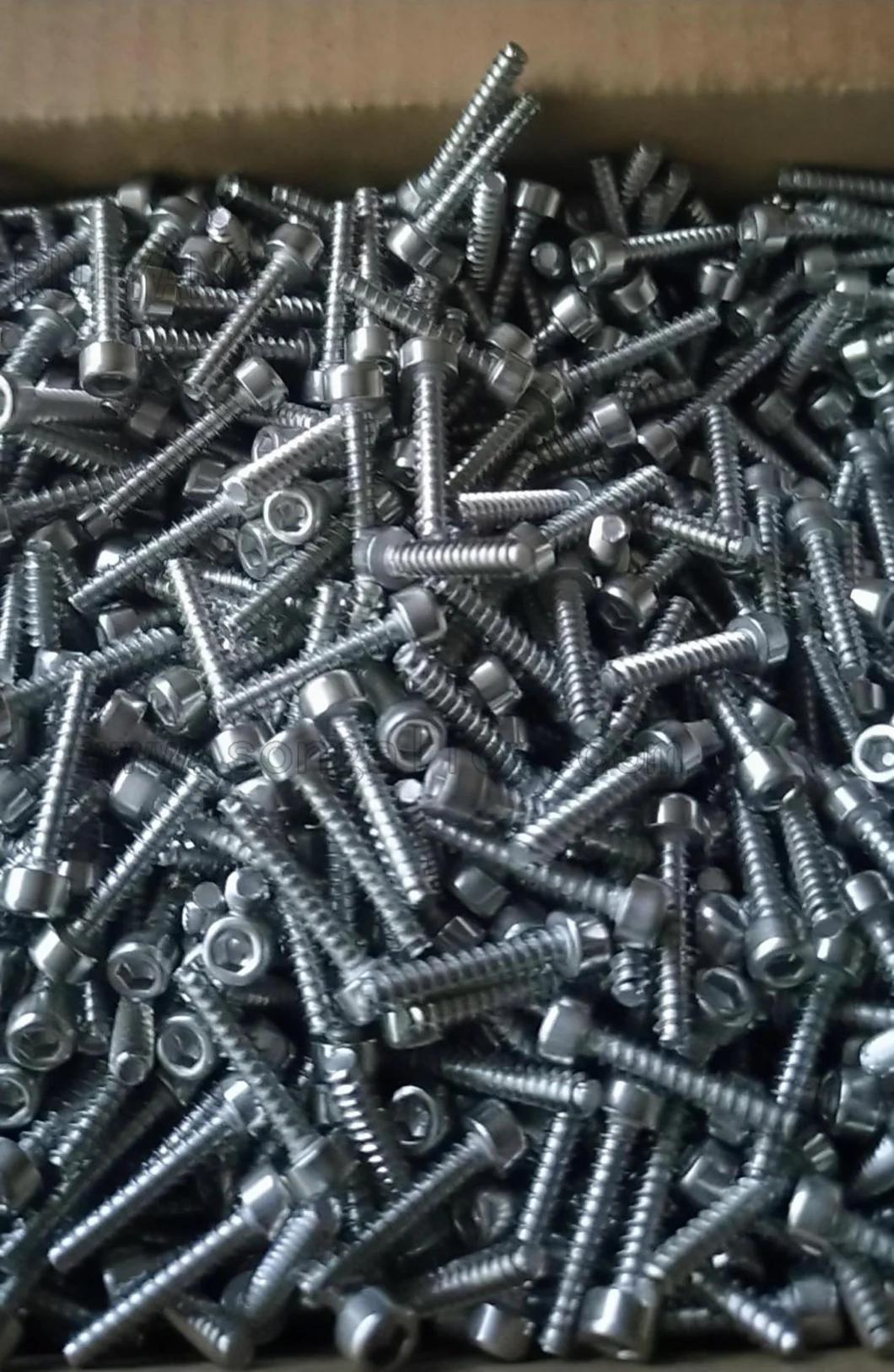 Stainless Steel Hexagon Socket Self Tapping Screw M3X12