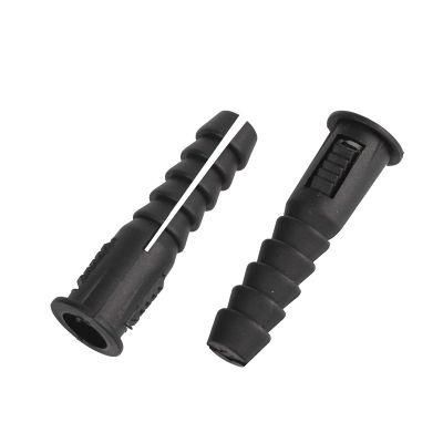 Nylon Plugs Expansion Plastic Anchor Wall Plug Black Plastic Wall Plugs Wall Anchors