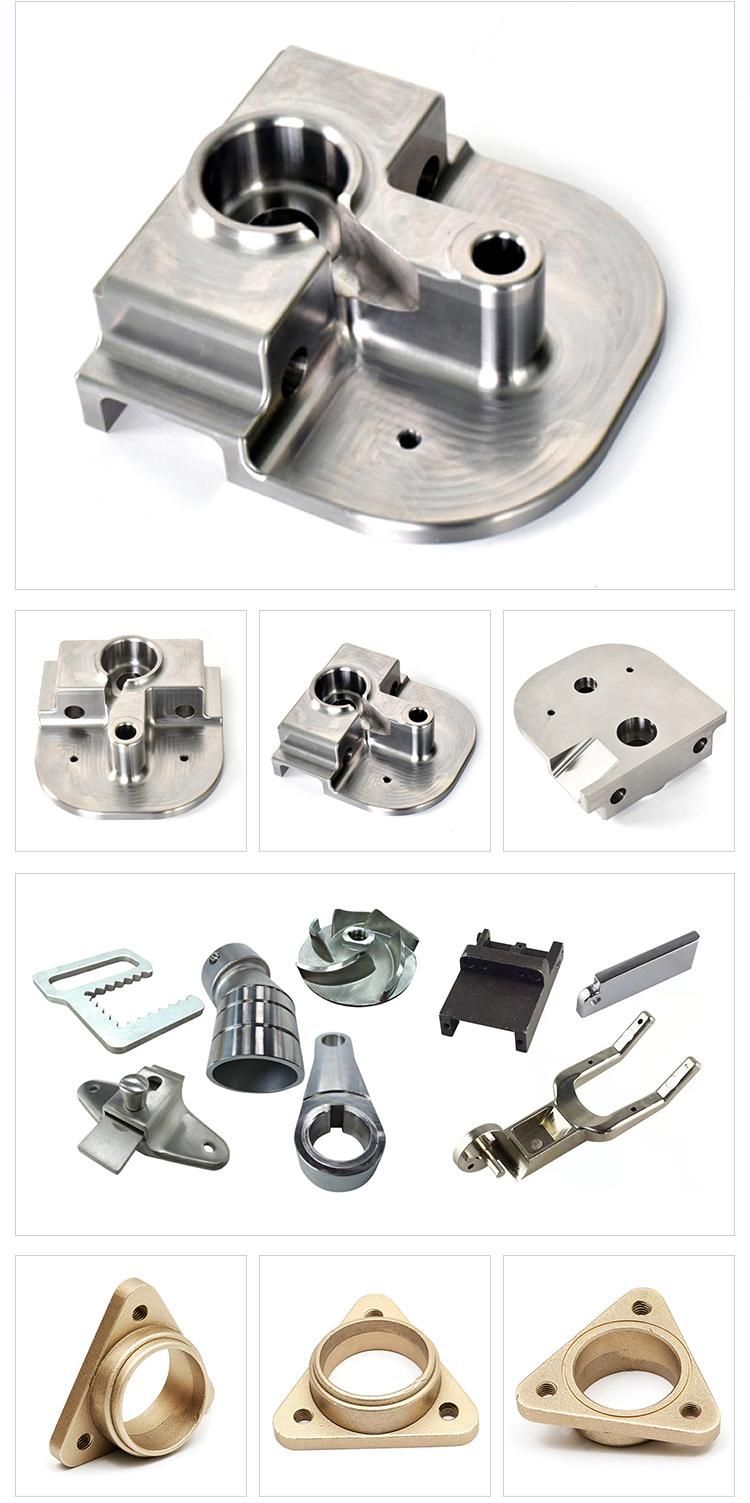 Customized Precision Natural Anodized Al 6061-T6 Aluminium CNC Machined Tube Flange