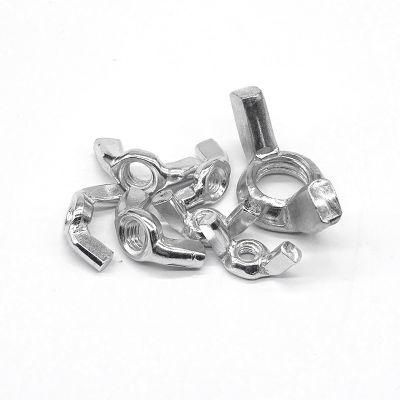 Wing Nut DIN 315 for Mechanical Assembly Wholesale Stainless Steel Butterfly M2.5 M12 4.8-10.9 ISO9001