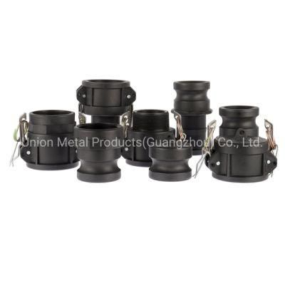 Type F Polypropylene Compression Fitting Male Adapter with Male Thread Camlock Coupling