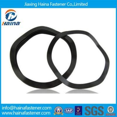 DIN137b Black Carbon Steel Curved Washer Wave Spring Washer