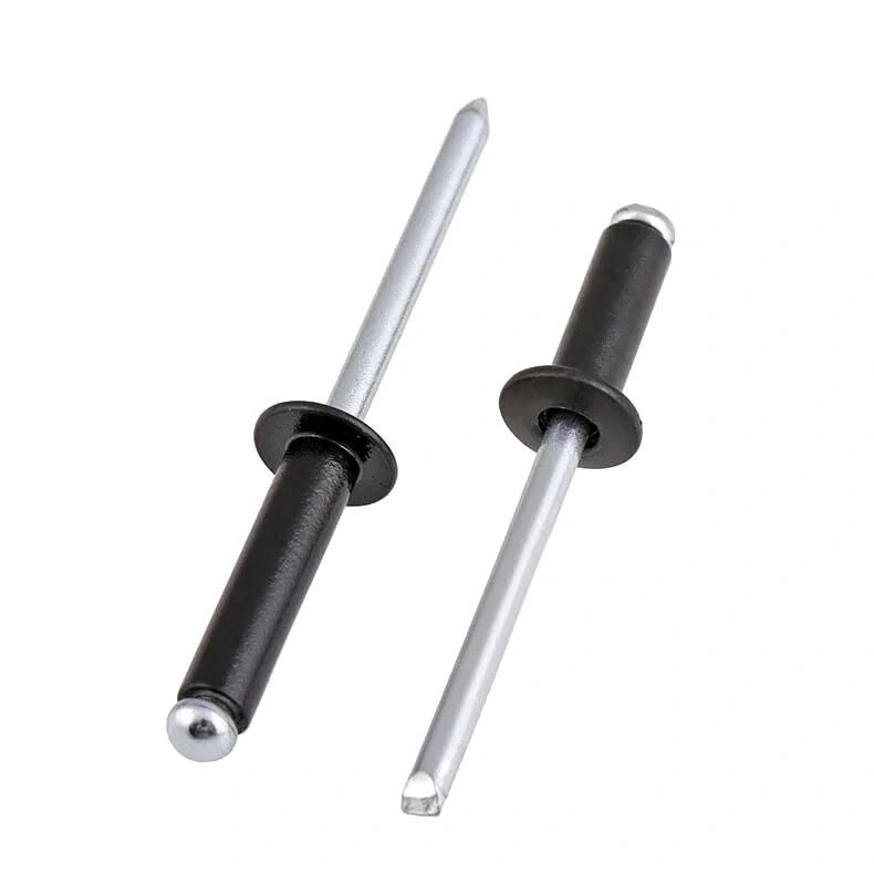 Cheap Price Open Type Pop Dome Black Head Aluminium Blind Rivet Alloy Rivet