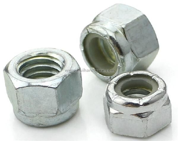 ANSI/ASME B 18.2.2 Steel Hexagon Nylon Lock Nuts