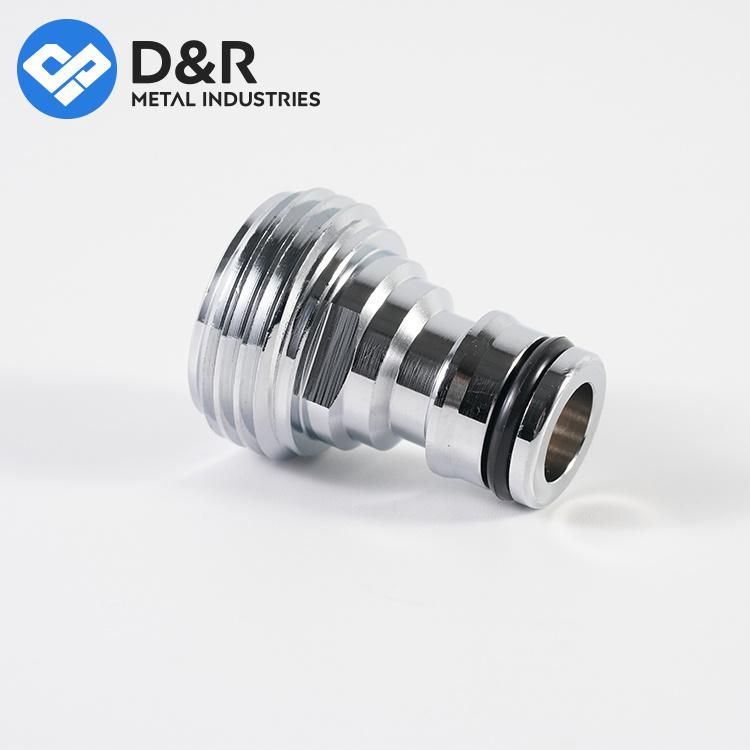 Brass Quick Coupling Garden Pipe Nipple Fittings with Rubber Ring