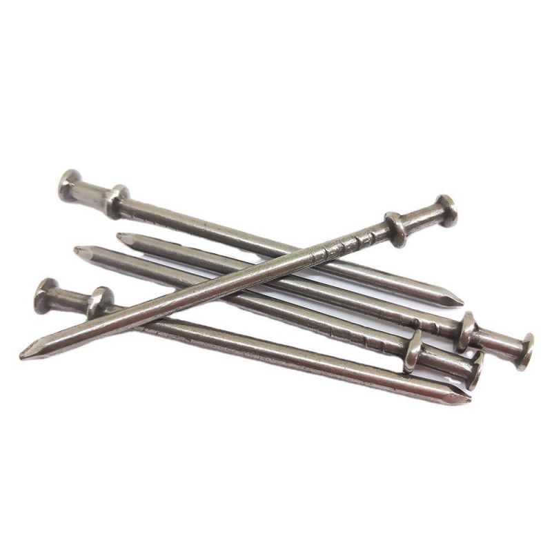 High Quality Duplex/Double Hat Polished Nail