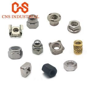 Dome Cap Nuts Insert Square Cage Lock Heavy Coupling Hex Nuts Stainless Steel Weld Hex Flange Nuts