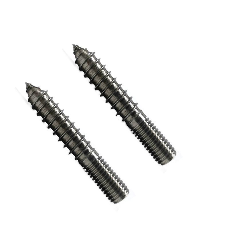 Ss/Carbon Steel Zinc Plated Double Head Hanger Bolt (M5~M16)