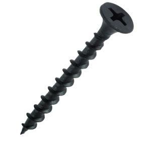 6#*1 /3.5*25mm Bugle Head Black/Grey Phosphated/Zinc Plate Drywall Screw