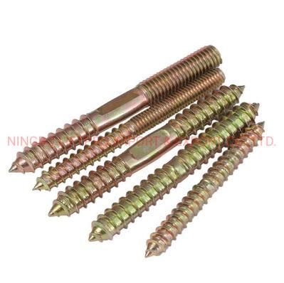 Factory Wholesale Double Head Carbon Steel Rod Screw Double End Adjustable Threaded Rod