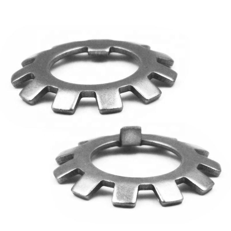 M10 - M120 Stainless Steel 304 DIN 5406 Lockwashers Lockclips Tab Washers for Rolling Bearing Locknuts