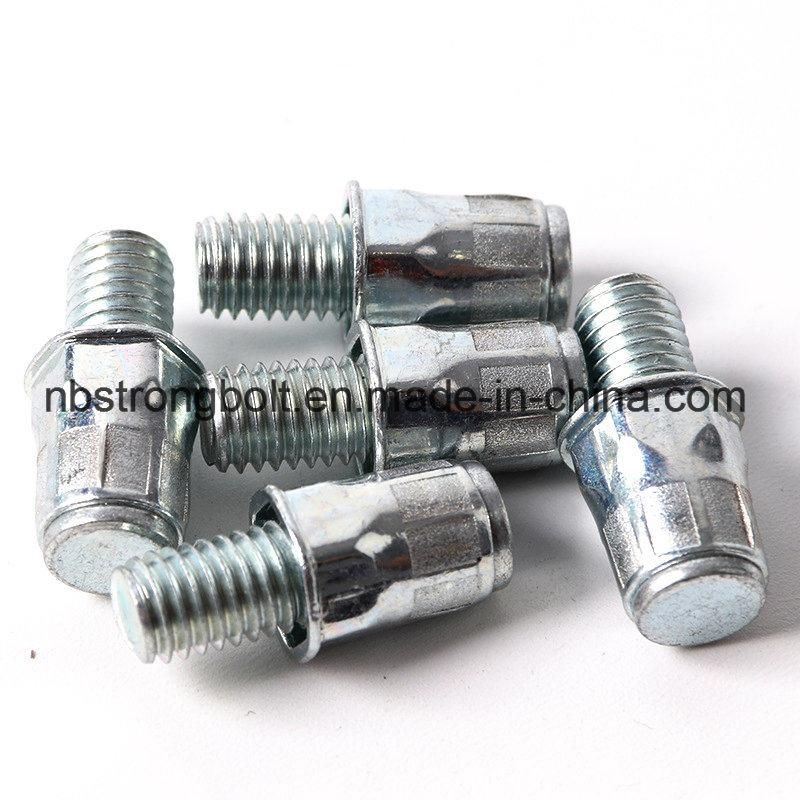Hexagonal Riveting Stud /Carbon Steel Riveting Stud /Non - Standard Bolt