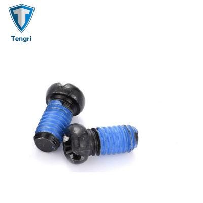 Machine Screw Round Head Screw with Nylon Patch