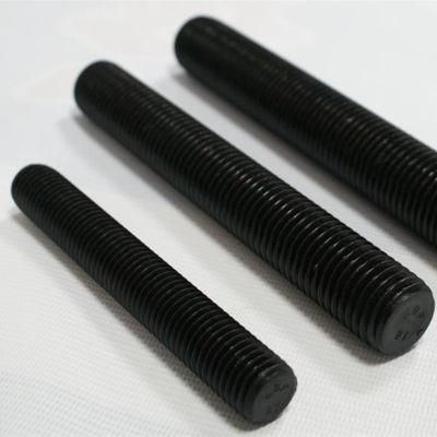 DIN976 High Quality Black Plated Threaded Stud