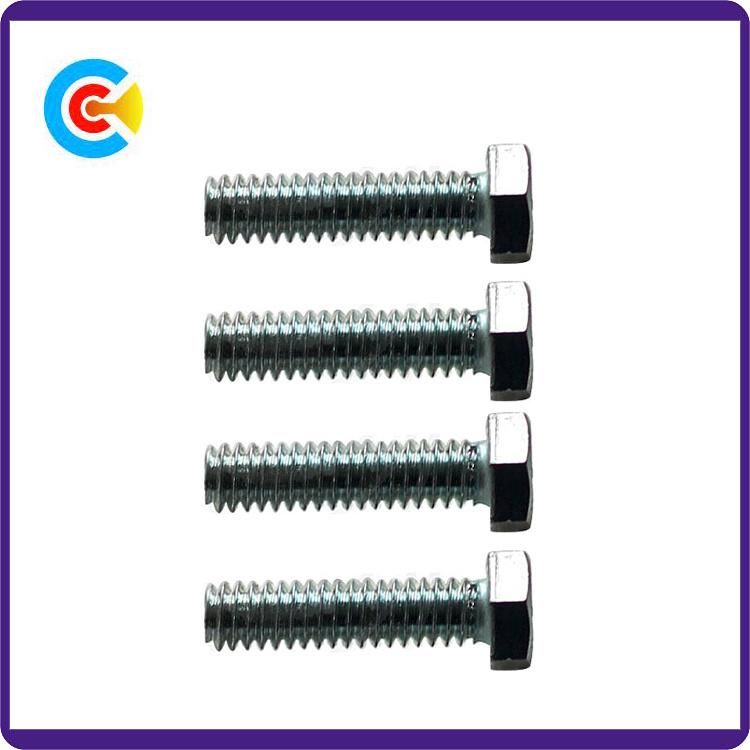 DIN/ANSI/BS/JIS Carbon-Steel/Stainless-Steel Hand Twist Flange Hexagonal Furniture/Kitchen/Cabinet Fixed Flange Screw