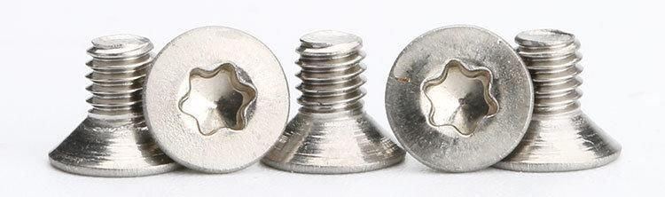 Mini 304 Stainless Steel Flat Csk Countersunk Torx Head Screw